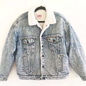 Levi’s Vintage Denim Shearling Jean Jacket